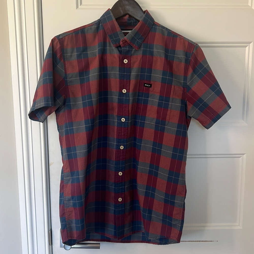 rvca button down